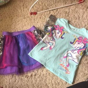Jo jo siwa shirt n skirt